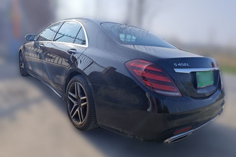 Used Mercedes-Benz S-Class 2018 S 450 L 4MATIC Rear Left 45 Deg