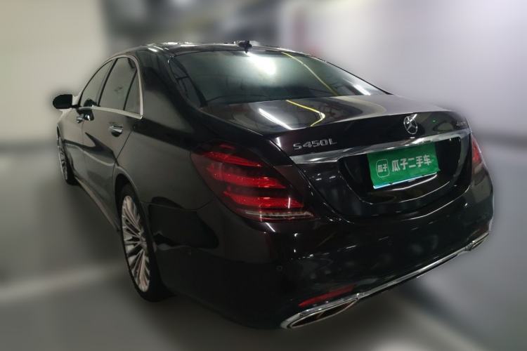 Used Mercedes-Benz S-Class 2018 S 450 L 4MATIC Excellence Special Edition Rear Left 45 Deg