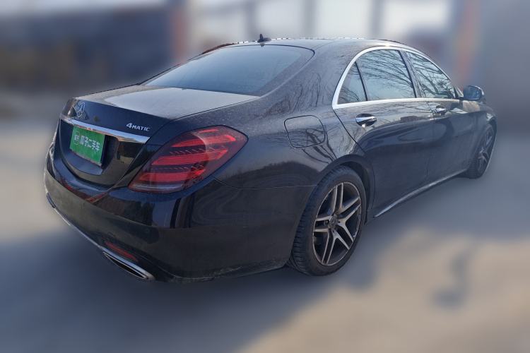 Used Mercedes-Benz S-Class 2018 S 450 L 4MATIC Rear Right 45 Deg