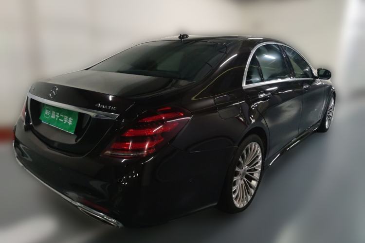 Used Mercedes-Benz S-Class 2018 S 450 L 4MATIC Excellence Special Edition Rear Right 45 Deg