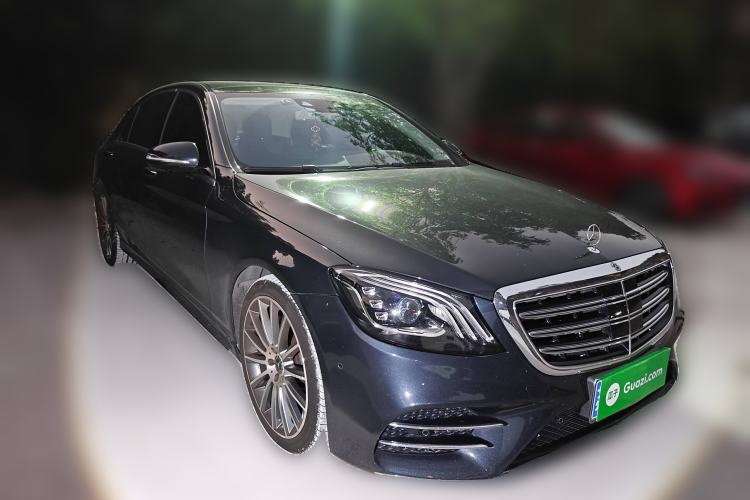 Used Mercedes-Benz S-Class 2018 S 500 L 4MATIC Front Right 45 Deg