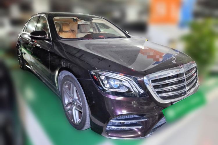 Used Mercedes-Benz S-Class 2018 S 450 L 4MATIC Front Right 45 Deg