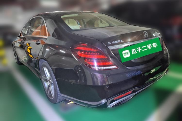 Used Mercedes-Benz S-Class 2018 S 450 L 4MATIC Rear Left 45 Deg