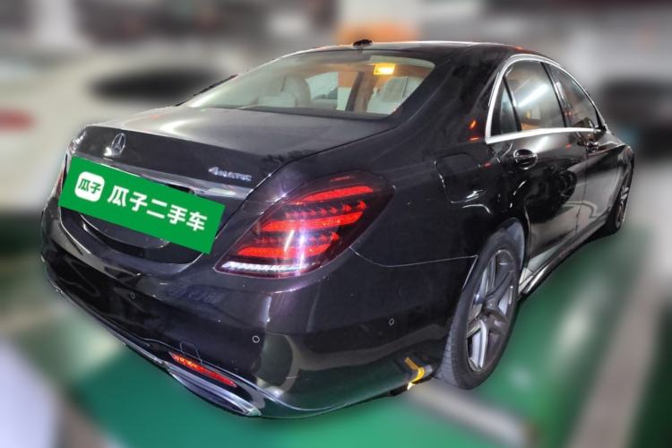 Used Mercedes-Benz S-Class 2018 S 450 L 4MATIC Rear Right 45 Deg