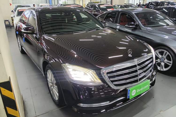 Used Mercedes-Benz S-Class 2018 S 320 L Front Right 45 Deg