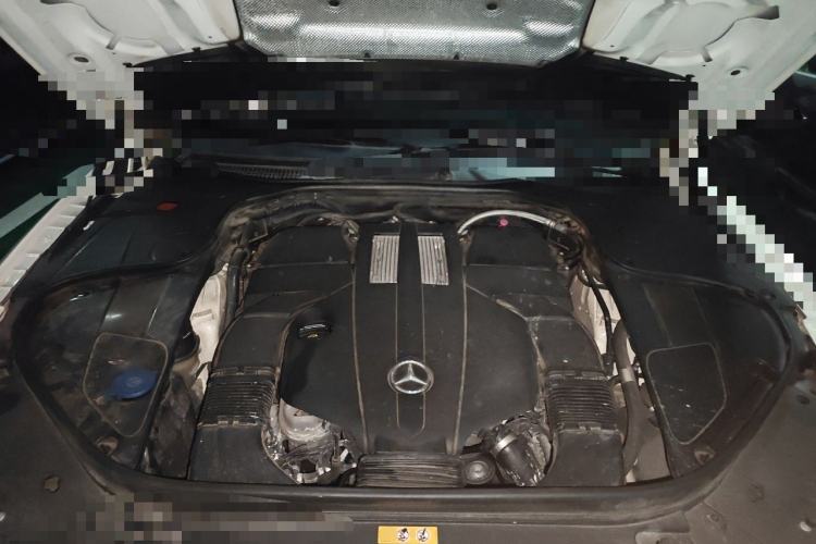 Used Mercedes-Benz S-Class 2018 S 450 4MATIC Coupe Engine Bay