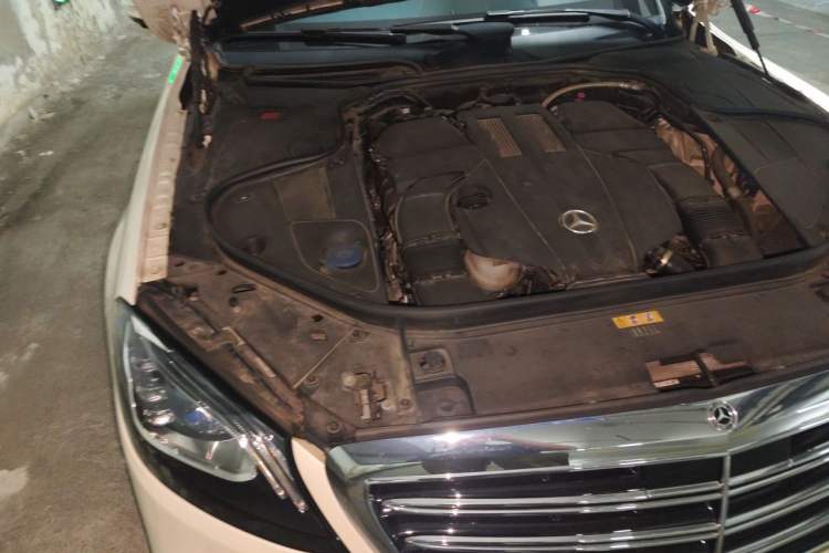 Used Mercedes-Benz S-Class 2018 S 450 L 4MATIC Engine Bay Right