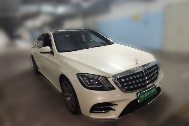 Used Mercedes-Benz S-Class 2018 S 450 L 4MATIC Front Right 45 Deg