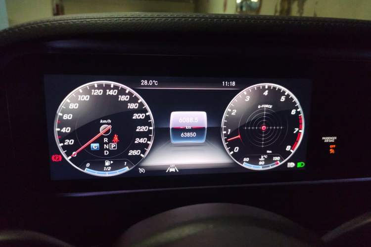 Used Mercedes-Benz S-Class 2018 S 450 L 4MATIC Instrument Cluster