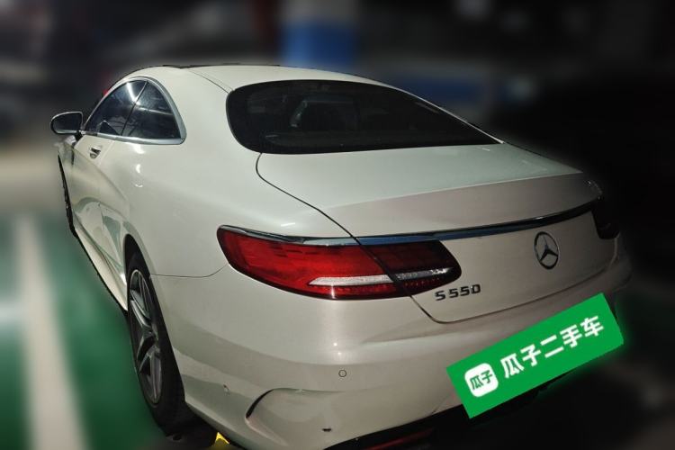 Used Mercedes-Benz S-Class 2018 S 450 4MATIC Coupe Rear Left 45 Deg