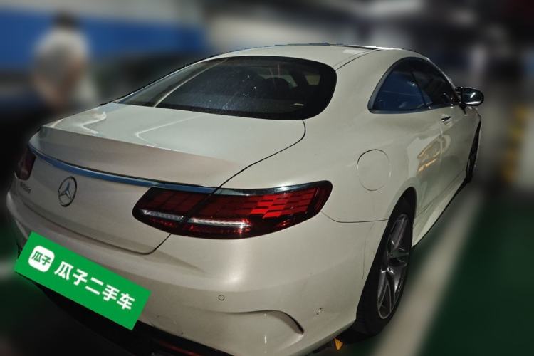 Used Mercedes-Benz S-Class 2018 S 450 4MATIC Coupe Rear Right 45 Deg
