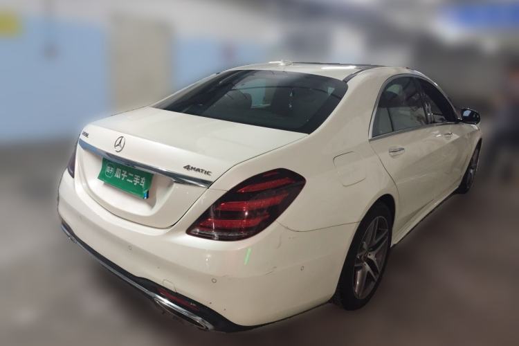 Used Mercedes-Benz S-Class 2018 S 450 L 4MATIC Rear Right 45 Deg
