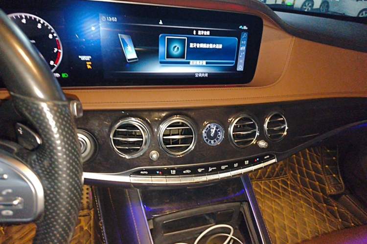 Used Mercedes-Benz S-Class 2019 S 450 L 4MATIC Audio And AC Panel