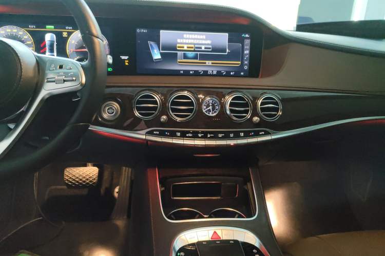 Used Mercedes-Benz S-Class 2019 S 320 L Prestige Edition Audio And AC Panel