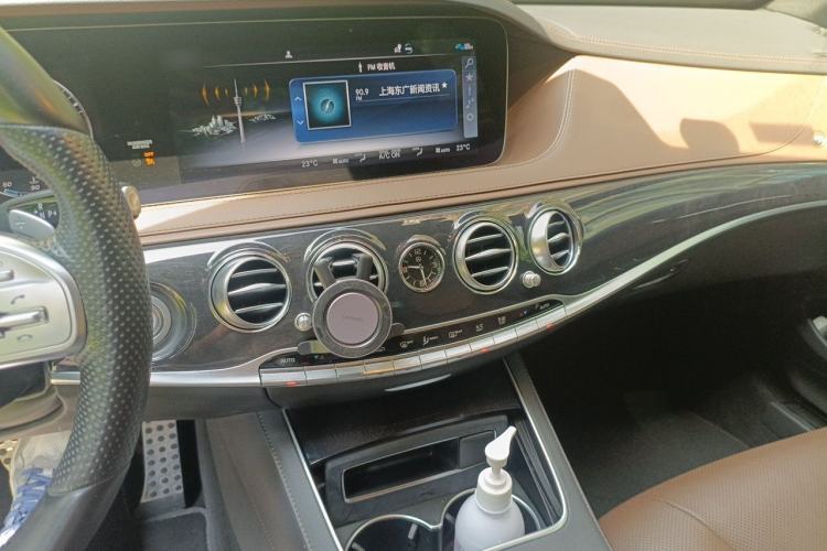 Used Mercedes-Benz S-Class 2019 S 450 L 4MATIC Audio And AC Panel