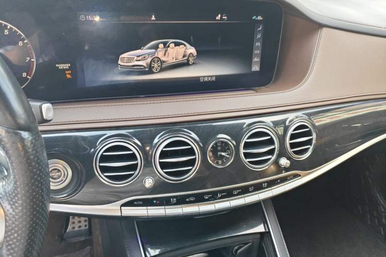 Used Mercedes-Benz S-Class 2019 S 450 L 4MATIC Audio And AC Panel