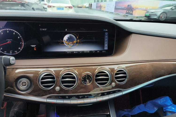 Used Mercedes-Benz S-Class 2019 S 450 L Audio And AC Panel