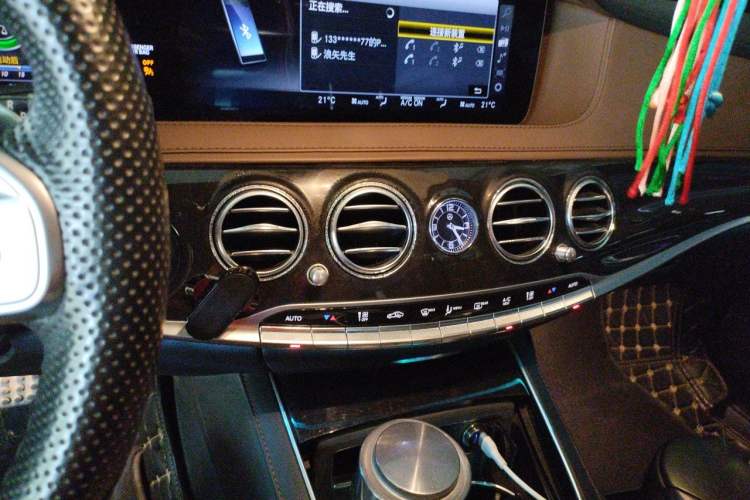 Used Mercedes-Benz S-Class 2019 S 450 L 4MATIC Audio And AC Panel