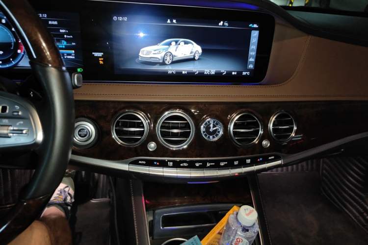 Used Mercedes-Benz S-Class 2019 S 350 L Luxury Model Audio And AC Panel