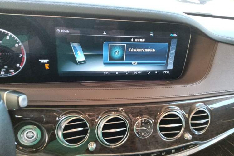 Used Mercedes-Benz S-Class 2019 S 320 L Audio And AC Panel