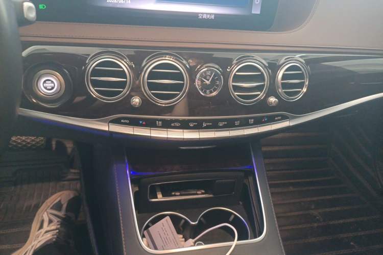 Used Mercedes-Benz S-Class 2019 S 350 L Prestige Model Ultimate Collection Audio And AC Panel