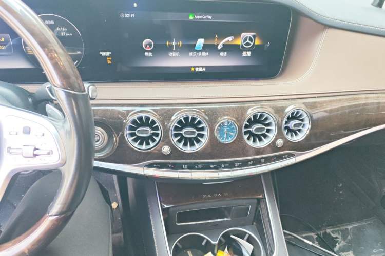 Used Mercedes-Benz S-Class 2019 S 350 L Prestige Model Ultimate Collection Audio And AC Panel