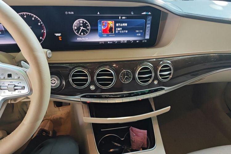 Used Mercedes-Benz S-Class 2019 S 320 L Audio And AC Panel