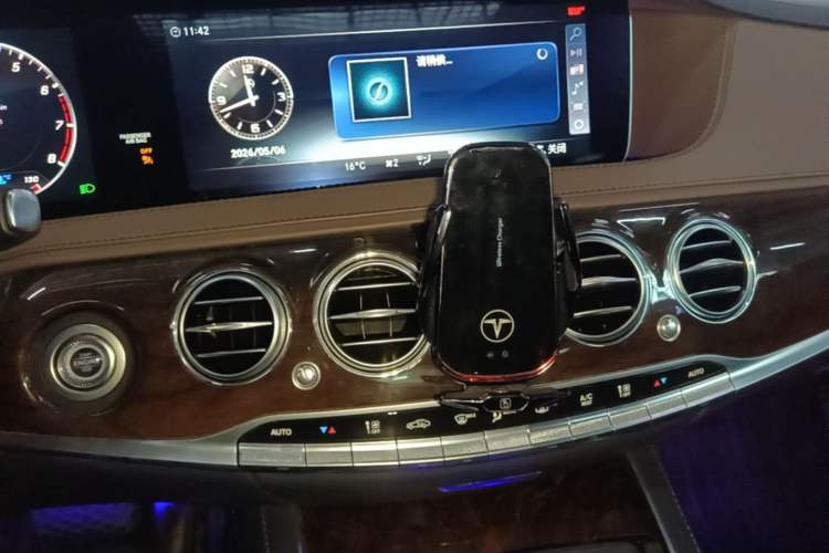 Used Mercedes-Benz S-Class 2019 S 350 L Luxury Edition Prestige Edition Audio And AC Panel