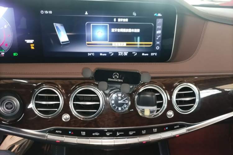 Used Mercedes-Benz S-Class 2019 S 320 L Audio And AC Panel