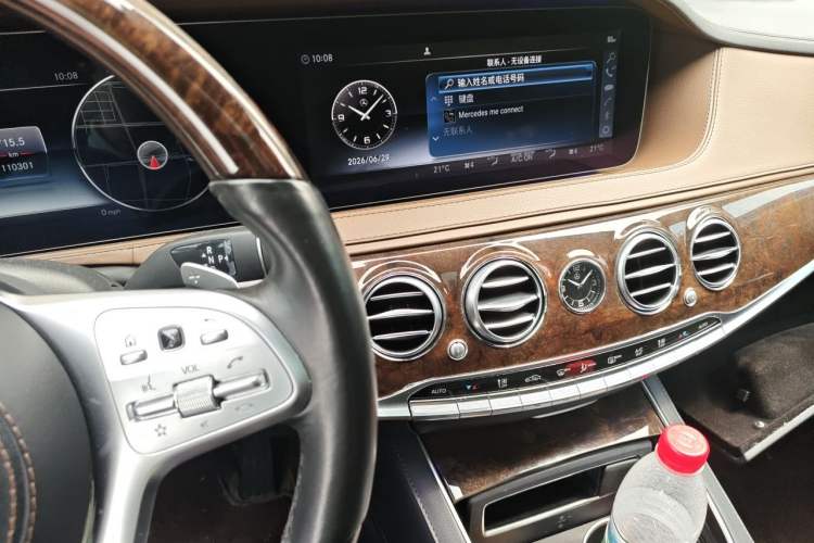 Used Mercedes-Benz S-Class 2019 S 350 L Luxury Edition Prestige Edition Audio And AC Panel