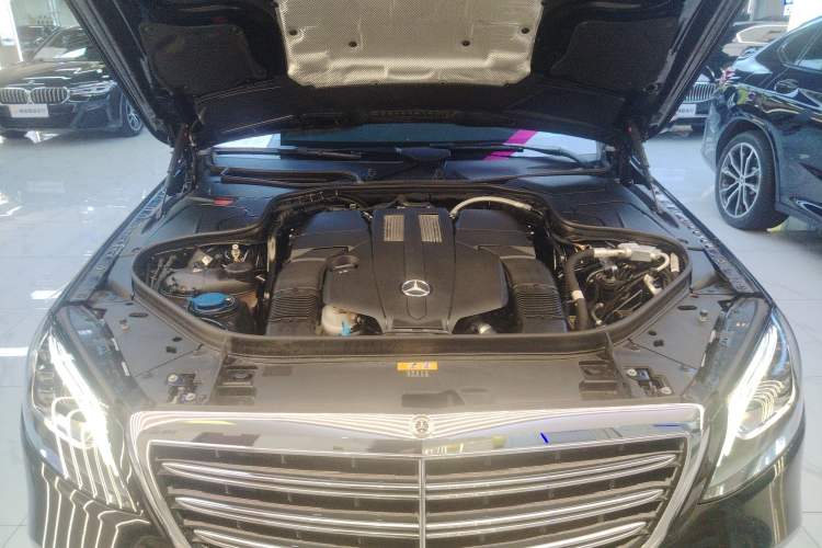 Used Mercedes-Benz S-Class 2019 S 350 L Prestige Model Ultimate Collection Engine Bay