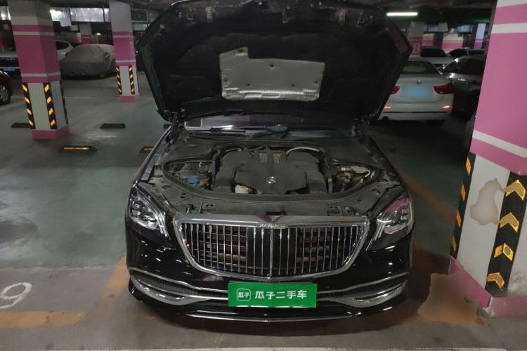 Used Mercedes-Benz S-Class 2019 S 350 L Luxury Model Engine Bay