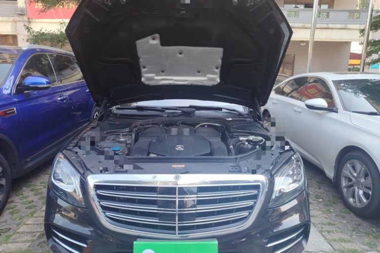 Used Mercedes-Benz S-Class 2019 S 450 L 4MATIC Exclusive Edition Engine Bay