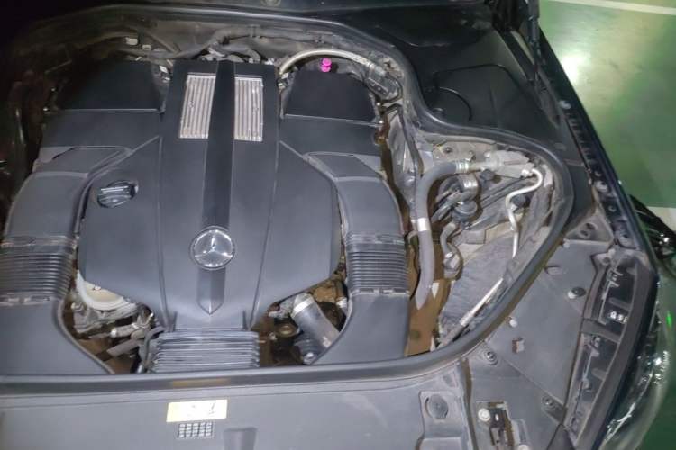 Used Mercedes-Benz S-Class 2019 S 450 L 4MATIC Engine Bay Left