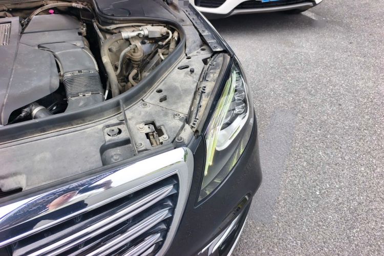 Used Mercedes-Benz S-Class 2019 S 450 L 4MATIC Engine Bay Left
