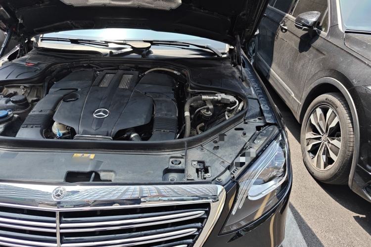 Used Mercedes-Benz S-Class 2019 S 350 L Prestige Model Ultimate Collection Engine Bay Left