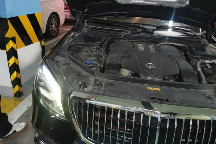 Used Mercedes-Benz S-Class 2019 S 350 L Luxury Edition Prestige Edition Engine Bay Right
