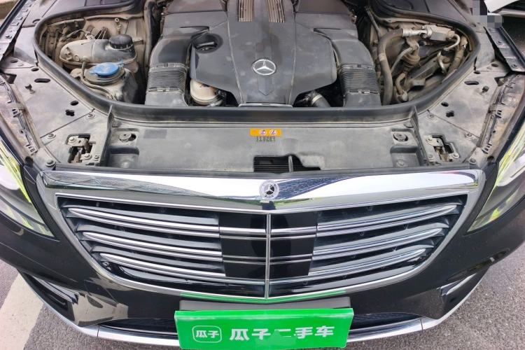 Used Mercedes-Benz S-Class 2019 S 450 L 4MATIC Engine Bay
