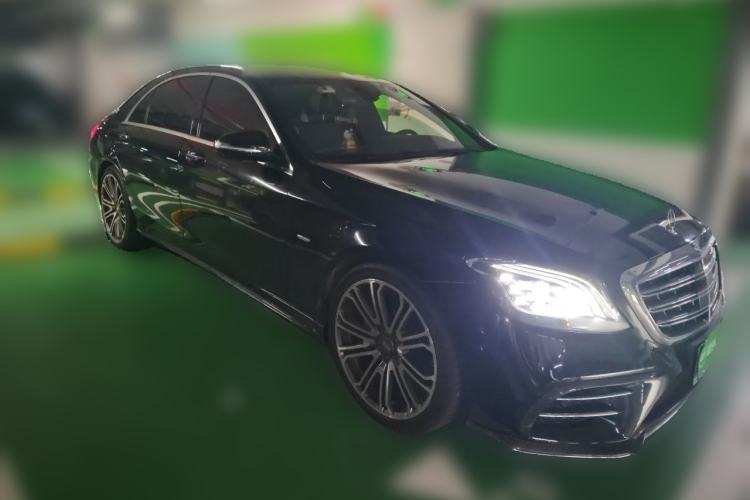 Used Mercedes-Benz S-Class 2019 S 450 L 4MATIC Exclusive Edition Front Right 45 Deg