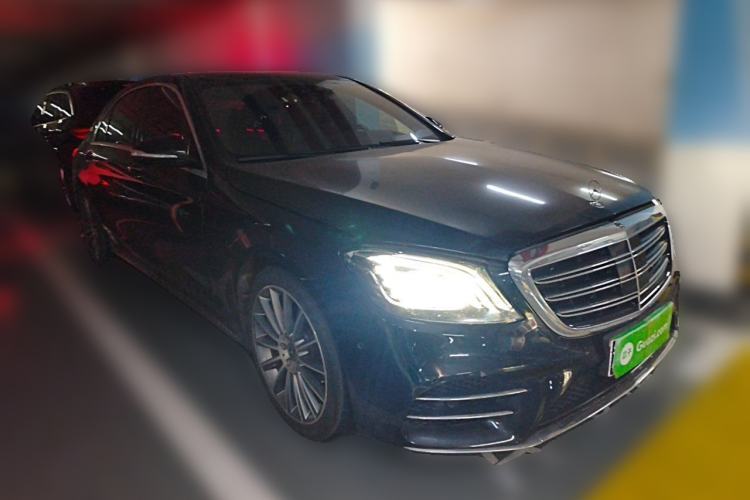 Used Mercedes-Benz S-Class 2019 S 450 L 4MATIC Front Right 45 Deg