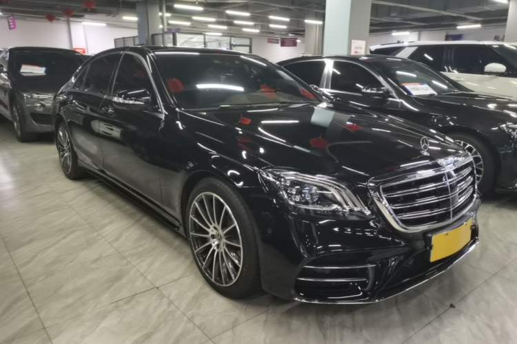 Used Mercedes-Benz S-Class 2019 S 450 L 4MATIC Front Right 45 Deg