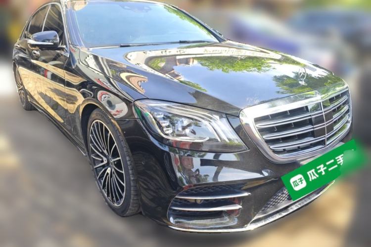 Used Mercedes-Benz S-Class 2019 S 450 L 4MATIC Front Right 45 Deg