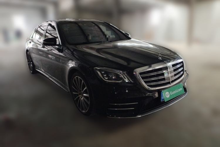 Used Mercedes-Benz S-Class 2019 S 450 L 4MATIC Front Right 45 Deg