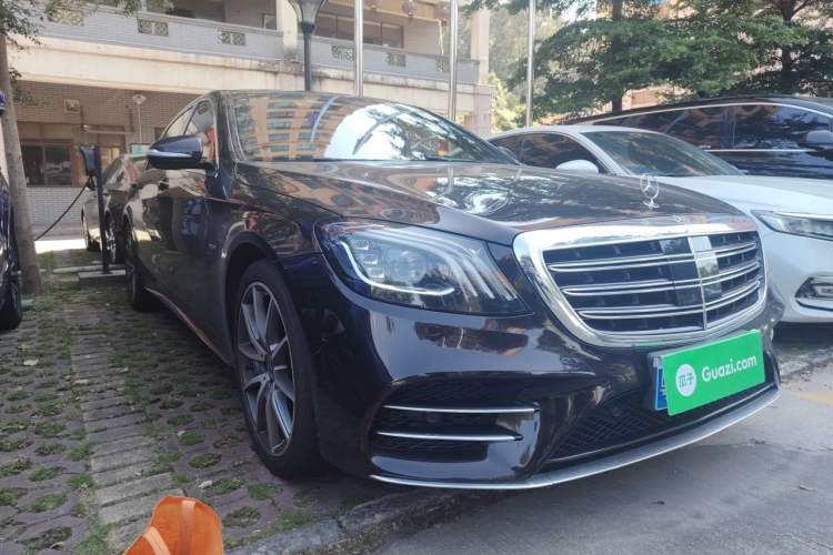 Used Mercedes-Benz S-Class 2019 S 450 L 4MATIC Exclusive Edition Front Right 45 Deg