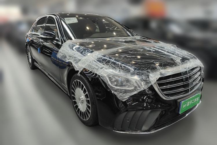 Used Mercedes-Benz S-Class 2019 S 450 L 4MATIC Front Right 45 Deg