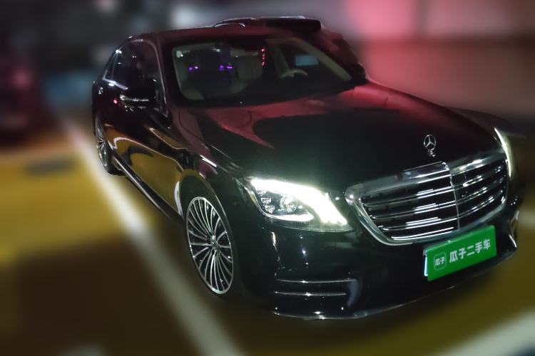 Used Mercedes-Benz S-Class 2019 S 450 L 4MATIC Front Right 45 Deg