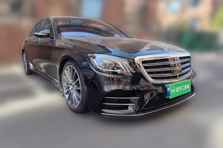 Used Mercedes-Benz S-Class 2019 S 450 L 4MATIC Exclusive Edition Front Right 45 Deg