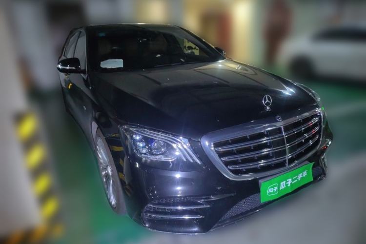 Used Mercedes-Benz S-Class 2019 S 450 L 4MATIC Front Right 45 Deg
