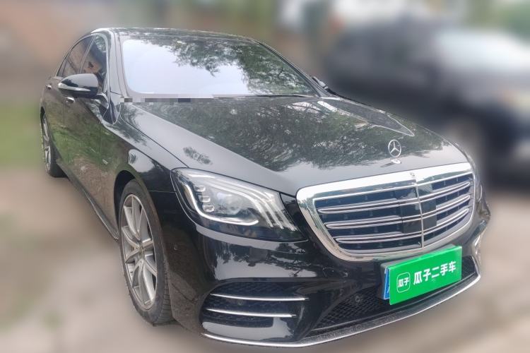 Used Mercedes-Benz S-Class 2019 S 450 L 4MATIC Exclusive Edition Front Right 45 Deg