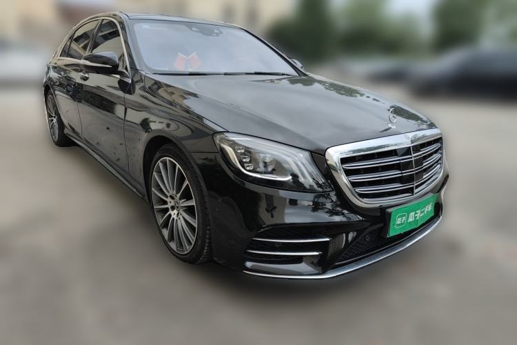 Used Mercedes-Benz S-Class 2019 S 450 L 4MATIC Front Right 45 Deg